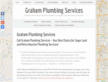 Tablet Screenshot of bestsugarlandplumbers.com